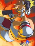  angry canine explosion fox gun hedgehog invalid_tag leaping male mammal ranged_weapon sega shadow_the_hedgehog sonic_(series) sonic_the_hedgehog thefuckingdevil weapon 