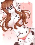  amiryl blush bovine cattle eyewear glasses mammal nekocake nekocakeart solo 