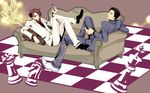  bad_id bad_pixiv_id board_game chess cigarette male_focus multiple_boys noritama_(ibatan) umineko_no_naku_koro_ni ushiromiya_battler ushiromiya_rudolf 