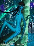 alien avatar_navi female hair jungle long_body nikela nude pussy small_tits wolfkuro young 