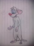  animaniacs lab mammal mouse pinky pinky_and_the_brain rodent sad tears warner_bros 