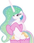  2014 absurd_res alpha_channel equine female feral friendship_is_magic hi_res horn horse mammal my_little_pony princess_celestia_(mlp) solo virande winged_unicorn wings 