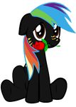  2014 brony brown_eyes cute equine feral flower friendship_is_magic golden_stripes hair hi_res hooves horse looking_at_viewer mammal multi-colored_hair my_little_pony original_character pone pony red_rose rose smile solo stripes sunflower sunflowertwix twix 