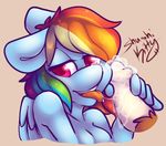  anthro anthrofied breasts cum cum_in_mouth cum_inside equine fellatio female friendship_is_magic hair looking_at_viewer mammal my_little_pony open_mouth oral oral_sex penis rainbow_dash_(mlp) sex shushikitty tongue 