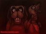  animated avian bigger_version_at_the_source bird canine crossover dog duck duck_hunt duck_hunt_dog five_nights_at_freddy&#039;s looking_at_viewer mammal marshu nintendo video_games 