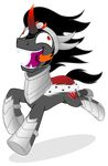  2014 absurd_res alpha_channel derp equine feral friendship_is_magic hi_res horn horse king_sombra_(mlp) male mammal my_little_pony open_mouth silly solo tongue tongue_out unicorn zutheskunk 