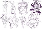  banette big_breasts blush breasts chandelure chubby cofagrigus crown female fire froslass golurk gourgeist jellicent mega_banette mega_evolution nintendo nipples pok&eacute;mon pussy rathmutatio sableye video_games wide_hips 