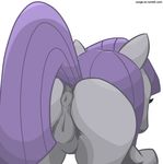  anus earth_pony equine female friendship_is_magic from_behind horse mammal maud_pie_(mlp) my_little_pony pony presenting puffy_anus pussy solo surge-on 