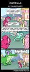  2014 alligator blue_eyes comic cutie_mark dialog drawponies earth_pony english_text equine female fence fluttershy_(mlp) friendship_is_magic green_hair gummy_(mlp) hair horn horse house invalid_tag lyra_heartstrings_(mlp) mammal my_little_pony pegasus pink_hair pinkie_pie_(mlp) pony ponyville purple_eyes reptile scalie size_difference slit_pupils text two_tone_hair unicorn white_hair wings yellow_eyes 