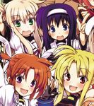  arisa_bannings bad_id bad_pixiv_id blush boshi_(a-ieba) fang fate_testarossa lyrical_nanoha mahou_shoujo_lyrical_nanoha multiple_girls open_mouth takamachi_nanoha tsukimura_suzuka 