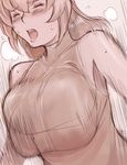  bouncing_breasts breasts large_breasts older rozen_maiden shirt sleeveless sleeveless_shirt solo suigintou sweat tsuda_nanafushi 