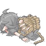  alien_(movie) ass black_hair black_legwear facehugger houjuu_nue kureha_mitsushige pointy_ears sex short_hair touhou 