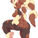  anthro back_turned big_butt breasts butt female huge_butt lopunny mega_evolution mega_lopunny nintendo pok&eacute;mon solo thick_thighs video_games wide_hips ylwkirby 