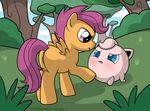  anus clippypony cub equine friendship_is_magic horse jigglypuff mammal my_little_pony nintendo pegasus pok&eacute;mon pony pussy scootaloo_(mlp) video_games wings young 