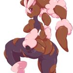  anthro back_turned big_butt breasts butt female huge_butt lopunny mega_evolution mega_lopunny nintendo pok&eacute;mon shiny shiny_pok&eacute;mon solo thick_thighs video_games wide_hips ylwkirby 