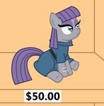  barcode cute cutie_mark equine female for_sale friendship_is_magic horse mammal maud_pie_(mlp) my_little_pony pony price_tag sign solo vincentthecrow 