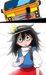  akiyama_(r-aki) bags_under_eyes black_hair cosplay green_eyes kuroki_tomoko mahou_no_princess_minky_momo watashi_ga_motenai_no_wa_dou_kangaetemo_omaera_ga_warui! 