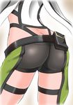  1girl artist_request ass belt butt_crack female from_behind head_out_of_frame pov pov_ass scarf shinon_(sao) short_shorts shorts solo sword_art_online tamo_(nama-yatsuhashi) thigh_strap 