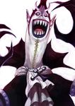  bad_id bad_pixiv_id cross gecko_moria horns horror_(theme) lack male_focus one_piece open_mouth sharp_teeth solo stitches teeth 