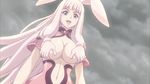  animated animated_gif breast_expansion breasts large_breasts long_hair melona queen's_blade solo very_long_hair 