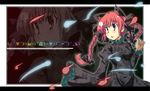  animal_ears braid cat_ears kaenbyou_rin red_eyes red_hair solo togashi_yuu touhou twin_braids zoom_layer 