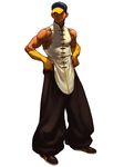  baggy_pants hat highres ikeno_daigo male_focus official_art pants solo street_fighter street_fighter_iii_(series) yun_lee 
