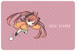  aihara_enju black_bullet brown_eyes brown_hair chibi dobunezumi long_hair solo twintails 