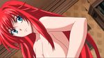  2girls animated animated_gif bouncing_breasts breasts high_school_dxd large_breasts long_hair multiple_girls nipples red_hair rias_gremory standing topless toujou_koneko white_hair 