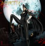  bayonetta bayonetta_(character) glasses gloves gun long_hair weapon yurihisa_watashitaka 