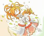  anime_(5000) blonde_hair closed_eyes lady_pearl legend_of_mana long_hair ringlets seiken_densetsu sleeves_past_wrists solo 