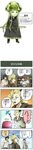  2boys 4koma absurdres angel angel_wings bonjin_(pageratta) bookshelf cloak comic glasses halo head_scarf highres jellyfish kenjin_(pageratta) laurel_crown long_image multiple_boys original pageratta seijin_(pageratta) tall_image translated wings 