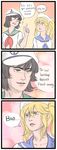  3koma anchor bad_id bad_tumblr_id bishounen black_hair blonde_hair blue_sailor_collar comic english green_eyes hat kitashirakawa_chiyuri mefomefo multiple_girls murasa_minamitsu sailor sailor_collar sailor_hat short_hair sparkle tears touhou touhou_(pc-98) trait_connection 