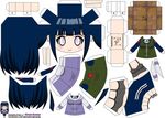  artist_name asymmetrical_clothes blue_hair blush breasts character_name chibi el_joey highres hood hoodie hyuuga_hinata konohagakure_symbol long_hair long_sleeves medium_breasts naruto naruto_(series) naruto_shippuuden navel no_pupils paper_cutout papercraft smile solo watermark web_address 