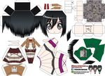  artist_name black_hair blush breasts character_name chibi cloak el_joey emblem grey_eyes highres jacket medium_breasts mikasa_ackerman navel paper_cutout papercraft paradis_military_uniform scarf shingeki_no_kyojin solo survey_corps_(emblem) training_corps_(emblem) uniform watermark web_address 