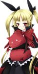  :3 bad_id bad_pixiv_id blazblue blonde_hair blush bow gii long_hair mikan_(5555) rachel_alucard red_bow red_eyes ribbon solo twintails 