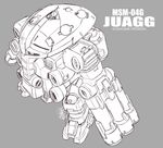  character_name gundam gundam_msv juagg kusagami_style mecha 