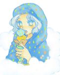  eating food hood ice_cream kumoi_ichirin ruto_(petatann) solo touhou 