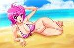  beach bottomless breasts curvy edit erect_nipples exhibitionism huge_breasts large_breasts nice_body no_panties ocean open_mouth original original_charater photoshop pink_eyes pink_hair pussy sand sea sigurdhosenfeld smile tagme uncensored water wide_hips 