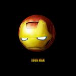  bad_pixiv_id ball face iron_man metroid misawa_kei no_humans parody simple_background 