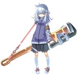  adjustable_wrench hair_over_eyes highres long_hair md5_mismatch original sakuya_tsuitachi solo white_hair wrench 