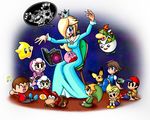  6+boys :d backpack bag blonde_hair blue_dress book bowser bowser_jr. brown_hair chair chiko_(mario) child crown diddy_kong donkey_kong_(series) doubutsu_no_mori dress earrings fang floating frown gen_2_pokemon girl_on_top hair_over_one_eye happy hat headwear ice_climber ice_climbers jewelry kirby kirby_(series) koopa_clown_car link lucas mario_(series) mecha_drago monkey mother_(game) multiple_boys multiple_girls musical_note nana_(ice_climber) neckerchief neogandwatch ness open_mouth pichu pokemon pokemon_(creature) popo_(ice_climber) rockman rockman_(character) rockman_(classic) rosetta_(mario) sitting sitting_on_lap sitting_on_person sleeping smile solid_oval_eyes star sulking super_mario_bros. super_smash_bros. the_legend_of_zelda toon_link turtle villager_(doubutsu_no_mori) zzz 