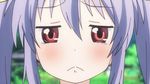  1girl animated animated_gif blue_hair blush character_request crying miyauchi_renge non_non_biyori red_eyes solo tears twintails 