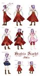  absurdres character_sheet commentary highres multiple_views original pantyhose touhou vampire worthlessvalor younger 