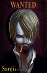  bad_source banned_artist bluedemon13 male_focus one_piece sanji self_upload smoking solo 