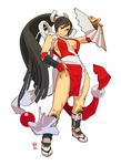  breasts fan japanese king_of_fighters shiranui_mai snk toshinho 