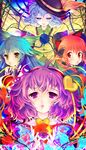  animal_ears bad_id bad_pixiv_id blue_eyes bow braid cat_ears eyes gradient_hair hair_ribbon hairband hat heart highres kaenbyou_rin komeiji_koishi komeiji_satori long_hair multicolored_hair multiple_girls purple_eyes purple_hair red_eyes red_hair reiuji_utsuho ribbon short_hair silver_hair teruru touhou twin_braids twintails yellow_eyes 