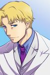  blonde_hair blue_eyes darker_than_black formal lactmangan male_focus necktie november_11 solo suit 