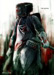  barbed_wire blood character_name hammer male_focus safe_(container) sakiryo_kanna solo the_evil_within the_keeper 