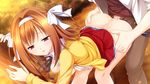  1girl areolae ass bent_over blush breasts censored cum cum_in_pussy forest game_cg hairband kimishima_ao legs mitsu_king mosaic_censoring nature nipples no_bra no_panties open_clothes open_mouth orange_hair otome_ga_kanaderu_koi_no_aria penis red_eyes sex short_hair skirt skirt_lift small_breasts sunlight sweat thighs tree trees tsukahara_izumi vaginal yukishiro_kotori zinno 