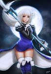  bravely_default:_flying_fairy bravely_default_(series) bravely_second:_end_layer flower gloves grimmway highres magnolia_arch polearm solo weapon 